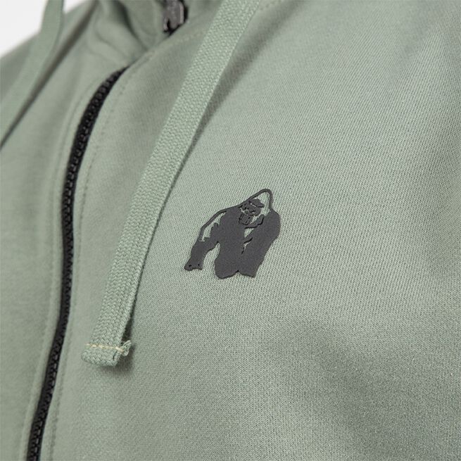 Leon Zip Huvtröja Grön