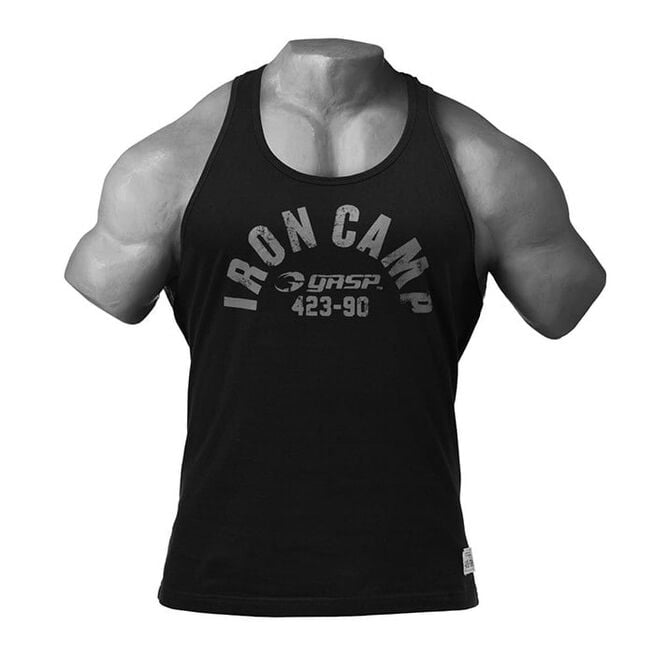 Throwback Tank, Wash Black