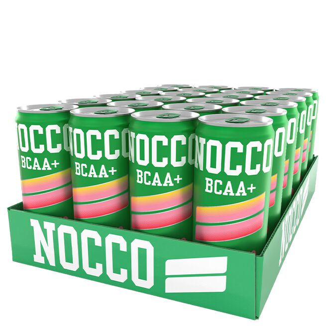 Flak 24 x NOCCO BCAA+ Koffeinfri 330 ml Peachango