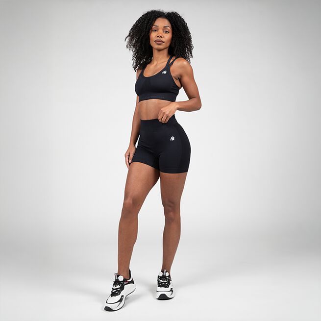 Whitney Sömlös Sport BH Svart