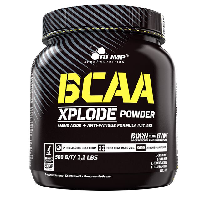 BCAA Xplode Powder, 500 g, Lemon 