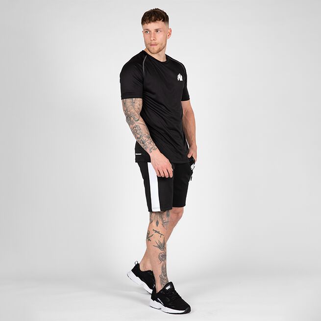 Performance T-Shirt, Black/Grey