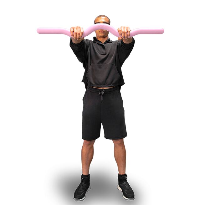 Beam Skivstång 7 kg Rosa