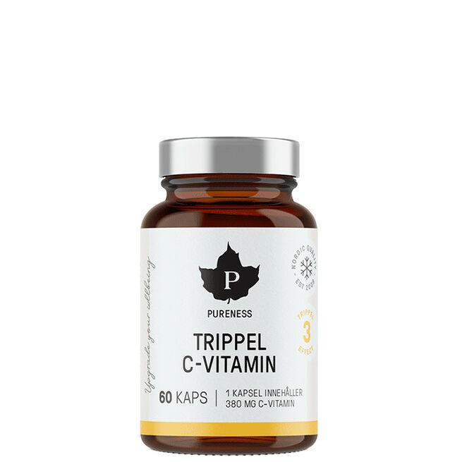 Trippel C-vitamin 60 kapslar