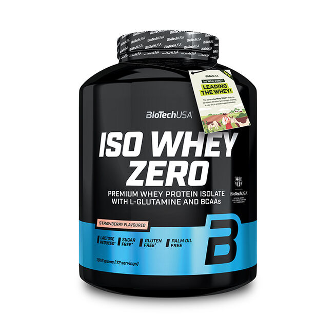 Iso Whey Zero Vassleproteinisolat 1816 g Strawberry