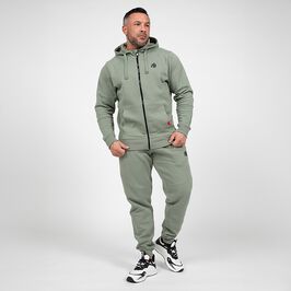 Leon Sweatpants, Green, S  Leon Träningsbyxor Grön