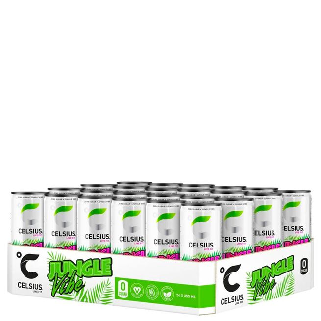 24 x Celsius Energidryck 355 ml Jungle Vibe