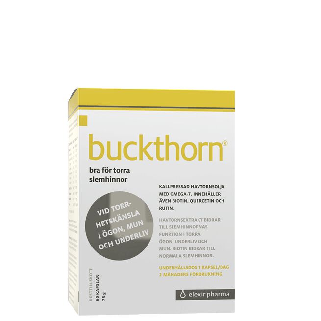 Buckthorn Havtornsextrakt 60 kapslar