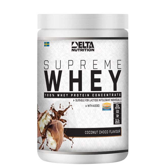 Supreme Whey 100 Vassleprotein 900 g Coconut Choco