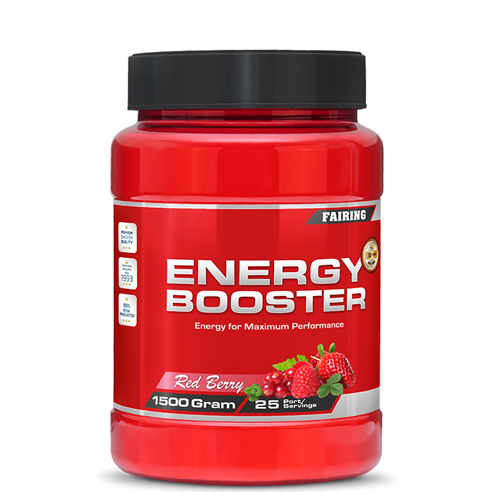 Energy Booster Sportdryck 1500 g Red Berry