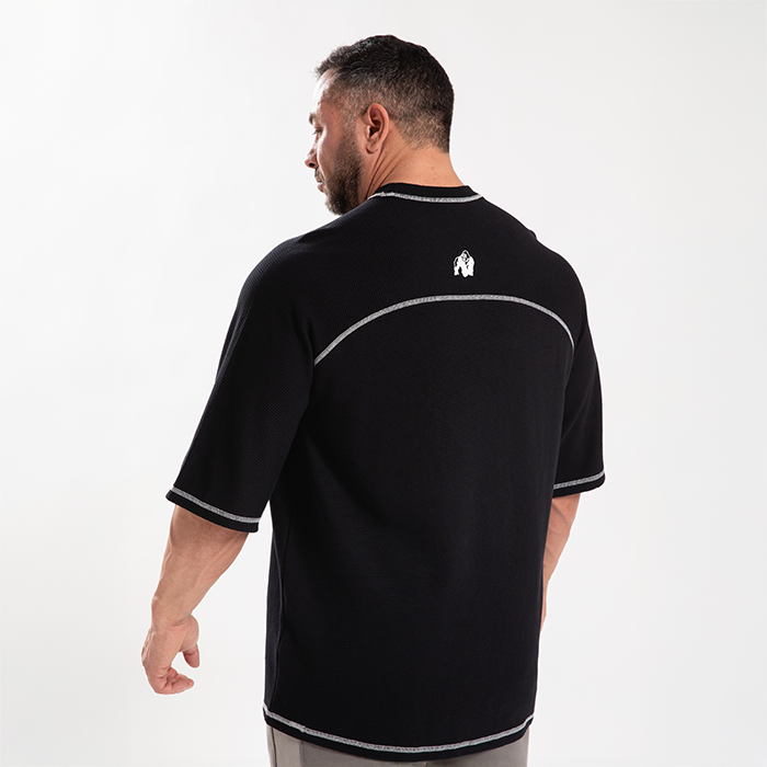 Finley Oversized T-Shirt Svart Gr&aring;