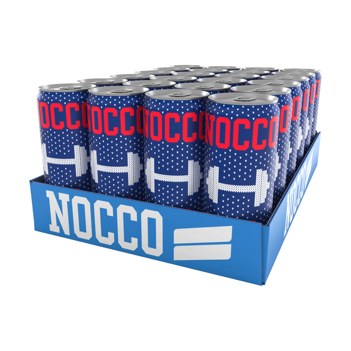 24 x NOCCO BCAA, 330 ml 2 kr pant Julmust