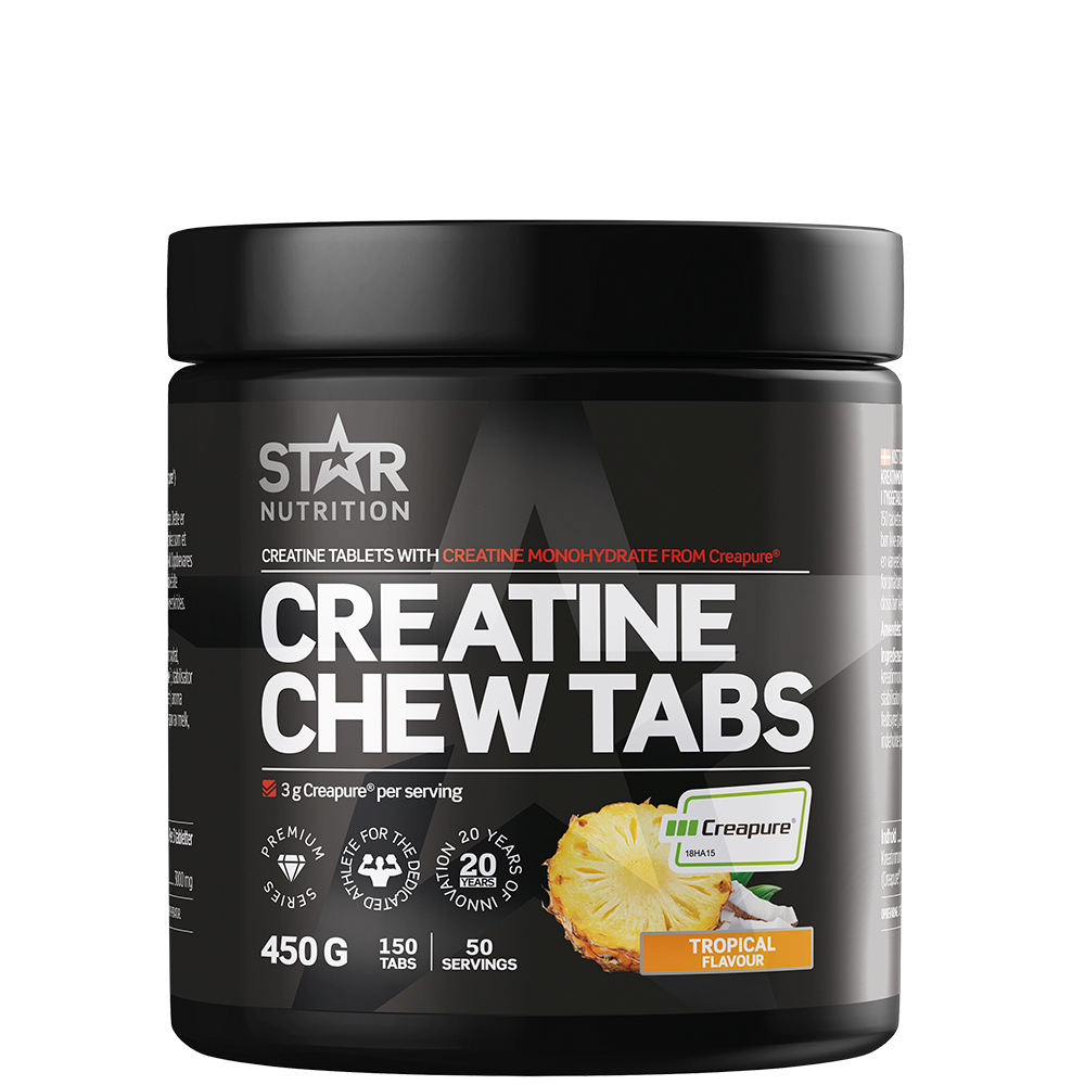 Creatine Chew Tabs, 150 tabs tropical