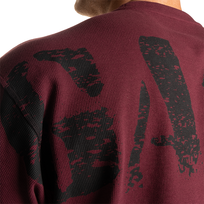 Iron Thermal Tee, Maroon