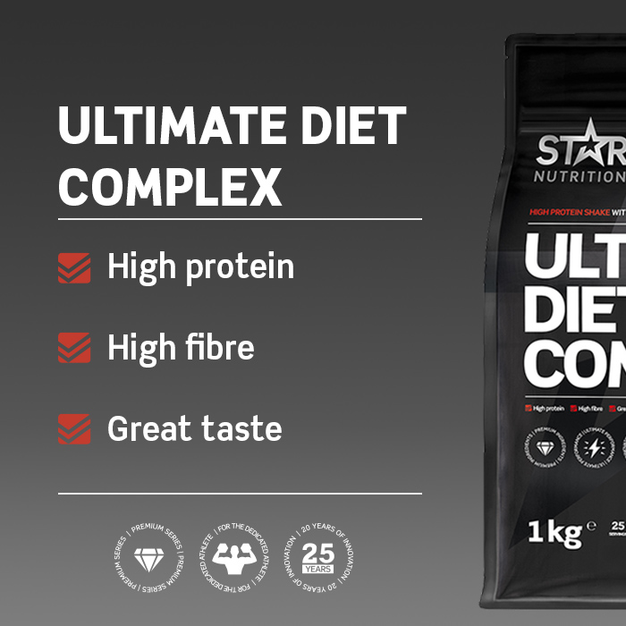 Ultimate Diet Complex M&aring;ltidsers&auml;ttning 1 kg Choklad (New and improved)