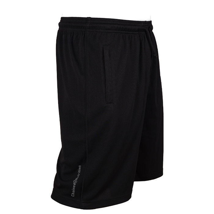 Chained Mesh Shorts Svart