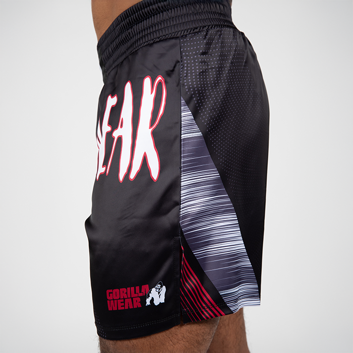 Clayton Boxarshort Svart R&ouml;d