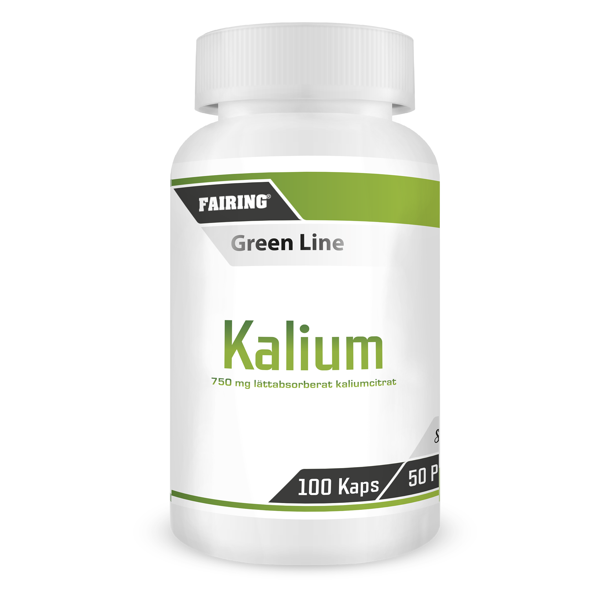 Kalium 100 Kapslar
