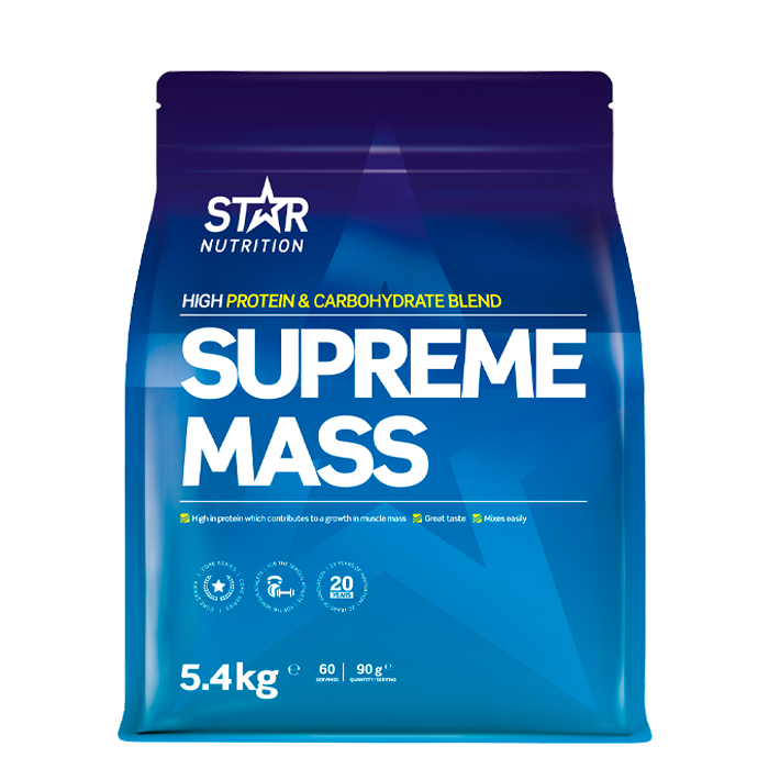 Supreme Mass Gainer 5400 g jordgubb