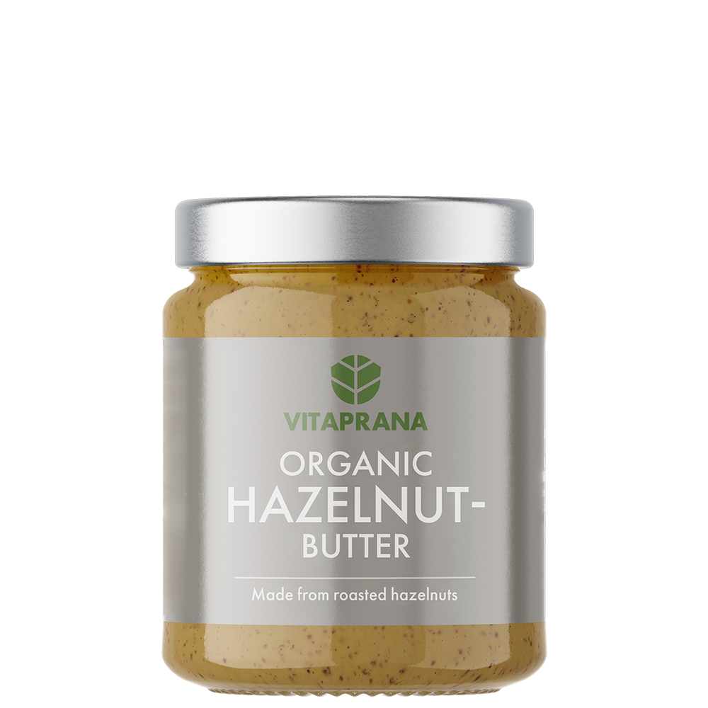 Ekologisk Raw Hasseln&ouml;tssm&ouml;r 250 g