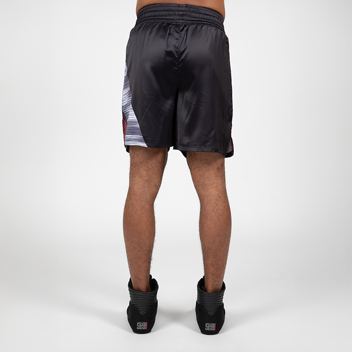 Clayton Boxarshort Svart R&ouml;d