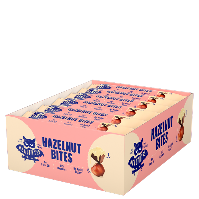 18 x Hasseln&ouml;tsbitar 21 g