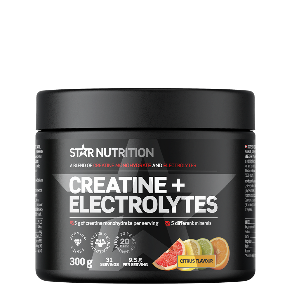 Kreatin + Elektrolyter 300 g citrus