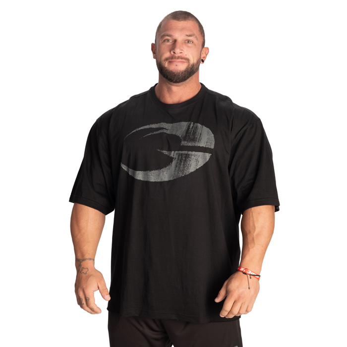 Pump Cover Iron T-shirt Svart Gr&aring;