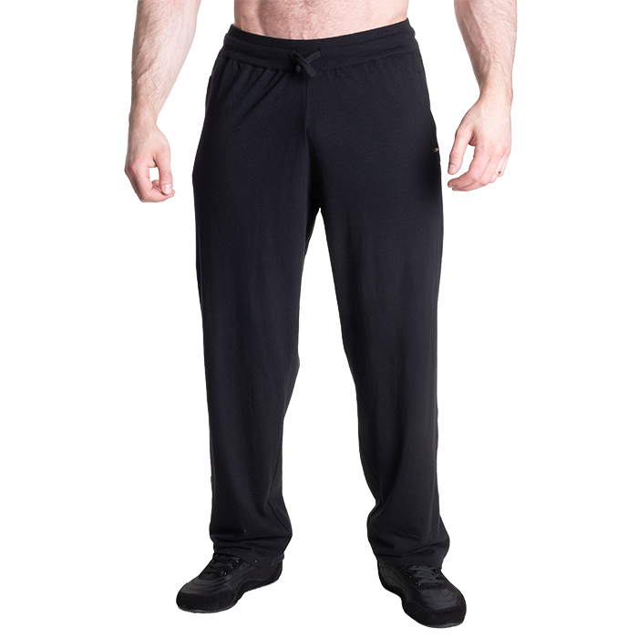 Gasp Sweatpants, Black/White