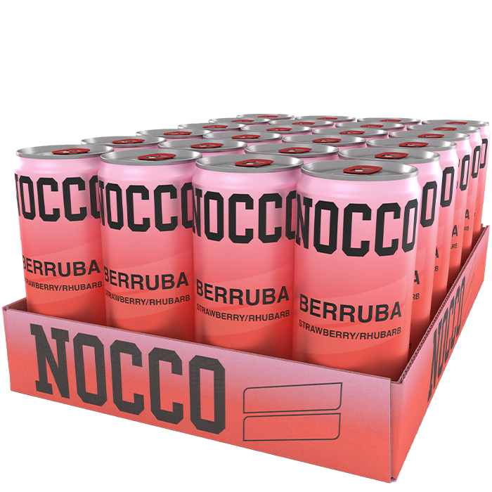Flak 24 x NOCCO BCAA 330 ml Berruba Summer Edition