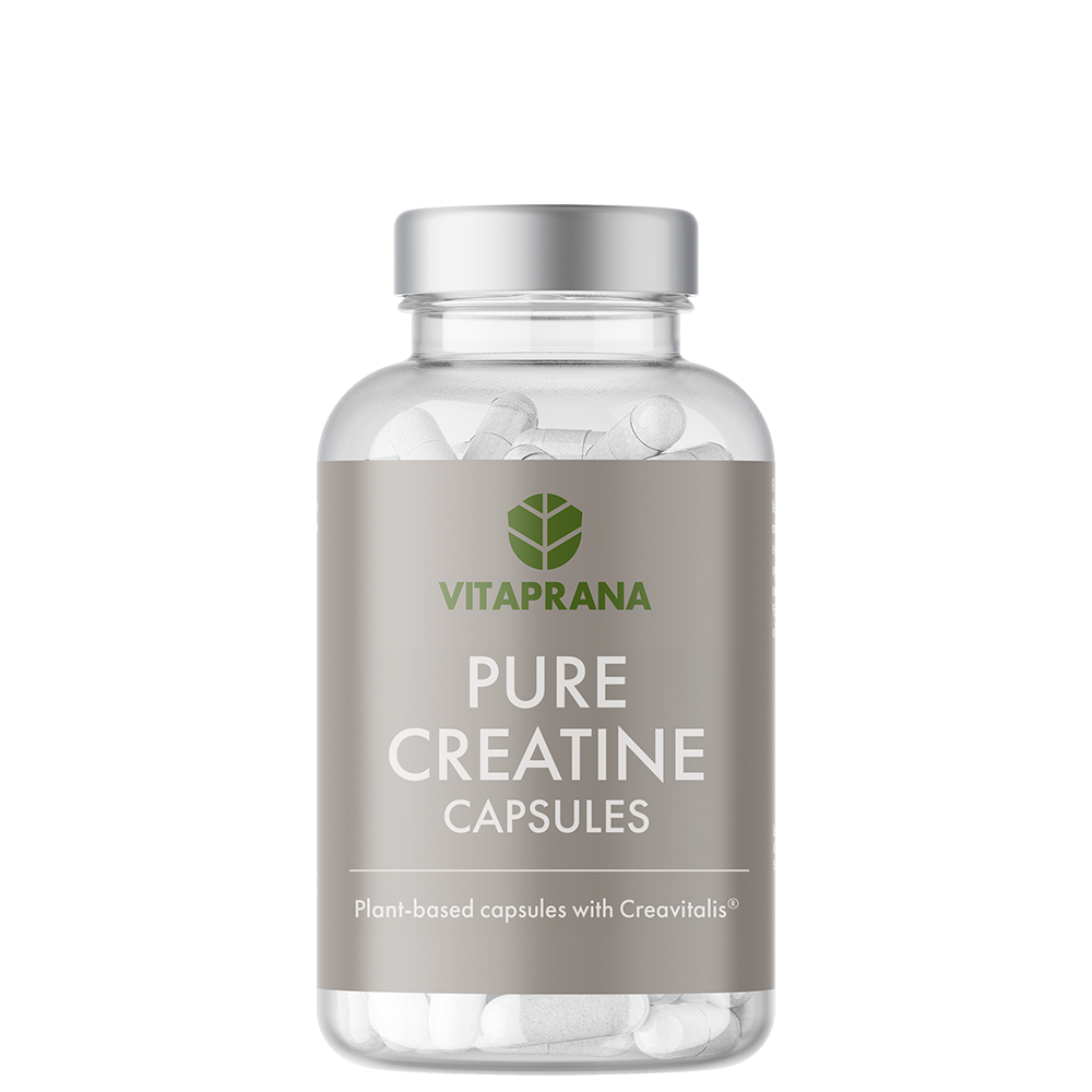 Pure Creatine Kreatin Monohydrat Kapslar 100 st