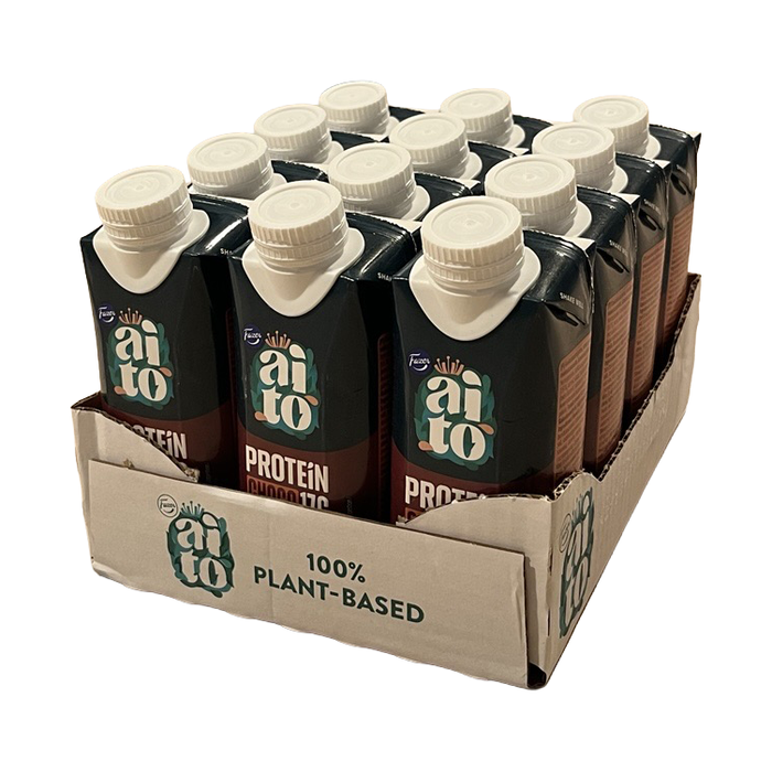 12 x Aito Proteindryck 250 ml choco