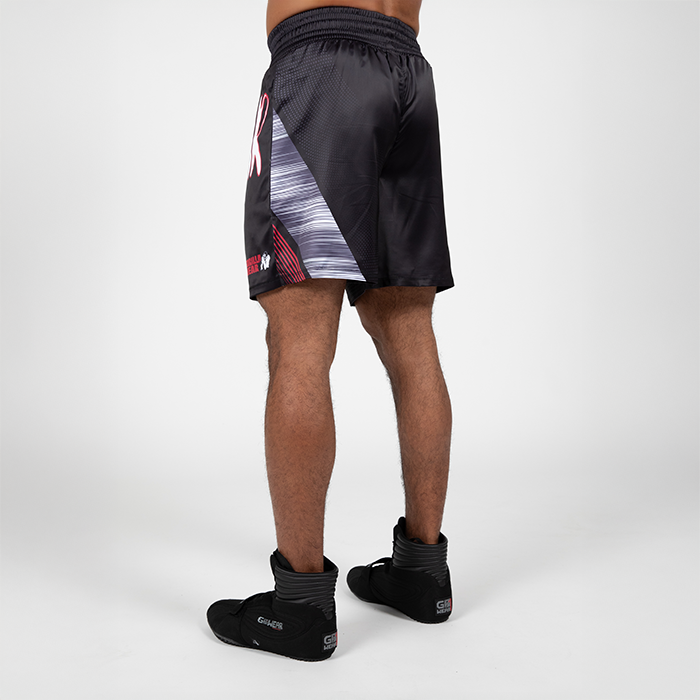 Clayton Boxarshort Svart R&ouml;d