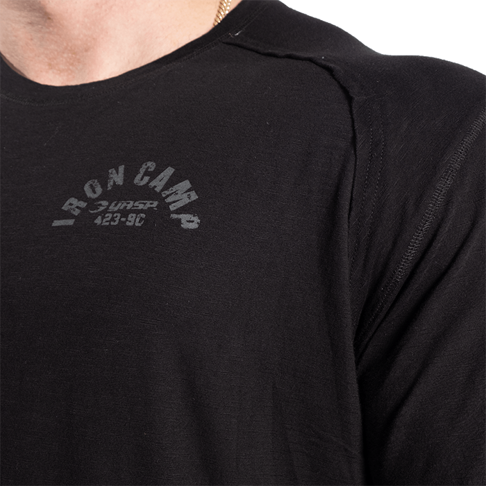 Throwback LS Tee, Black