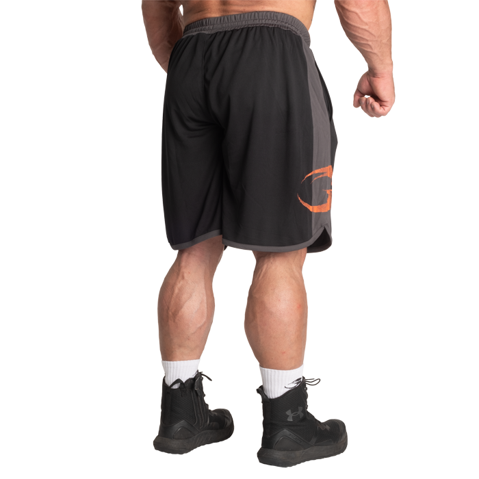 Gasp Mesh Shorts Svart Gr&aring;