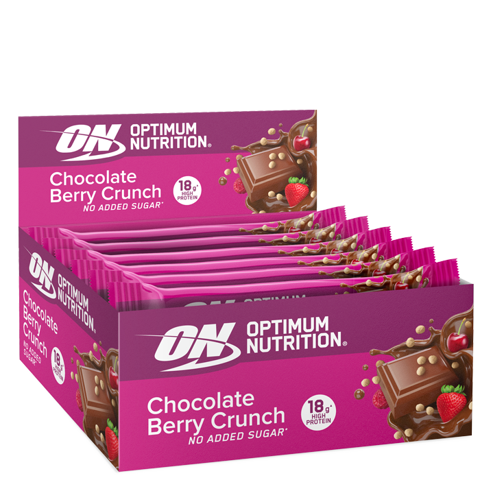 12 x Optimum Proteinbar 55-59 g chocolate_berry_crunch