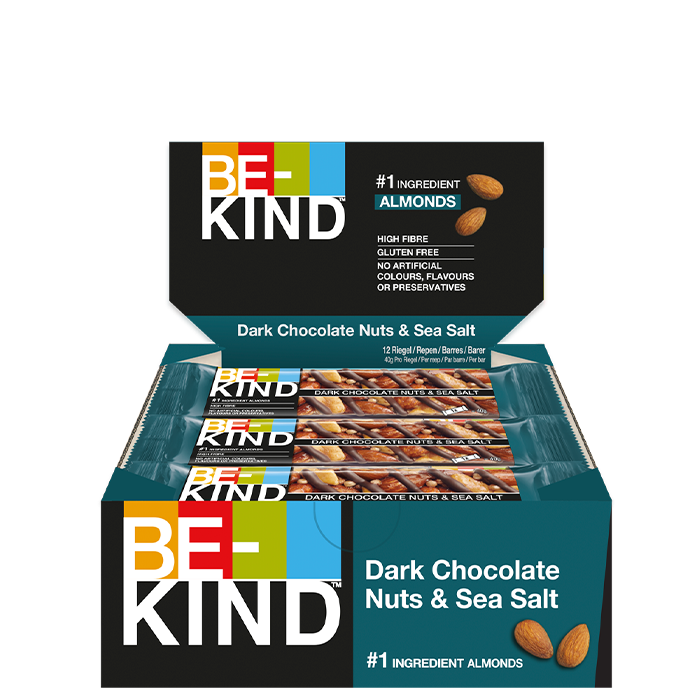 12 x Core Bar 40 g M&ouml;rk Choklad N&ouml;tter & Havssalt