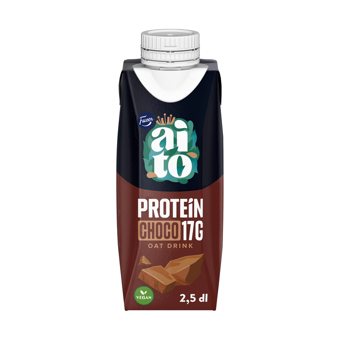 12 x Aito Proteindryck 250 ml choco