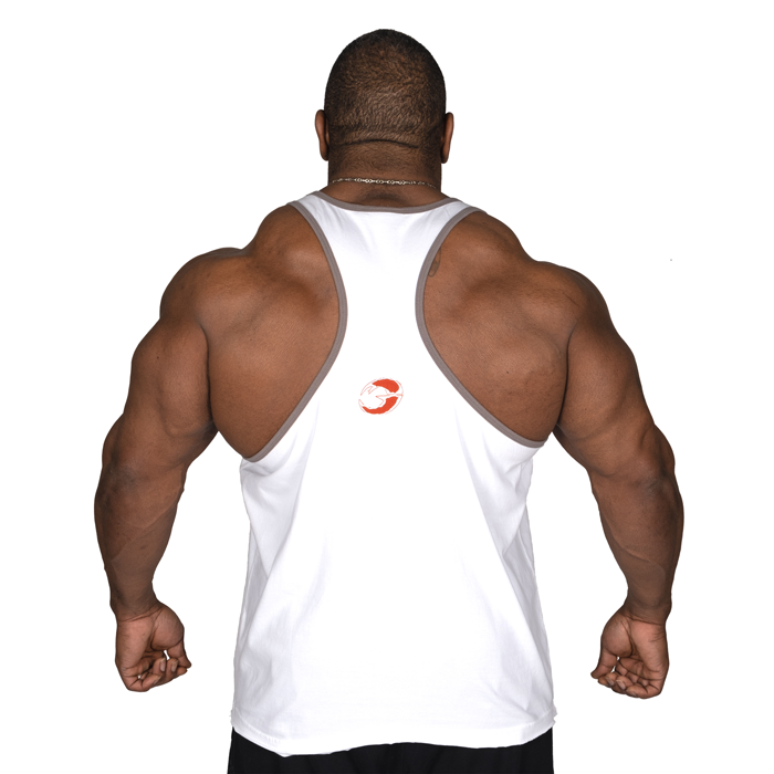 Vintage T-Back Linne Vit