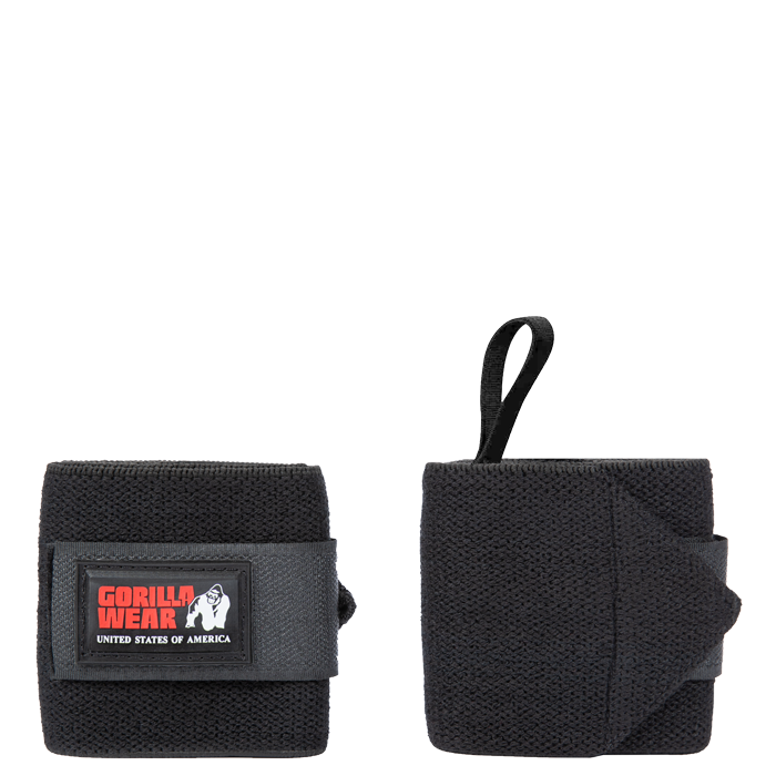 Wrist Wraps Basic Svart/R&ouml;d
