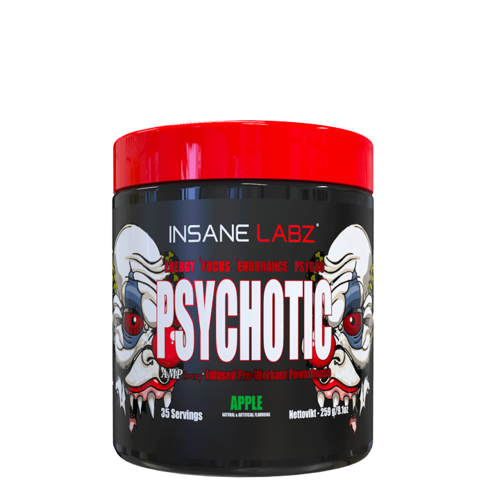 Psychotic Pre-Workout 35 portioner  apple