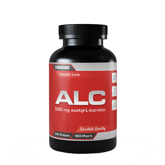 ALC (Acetyl L-Karnitin) Fettf&ouml;rbr&auml;nnare 90 Kapslar