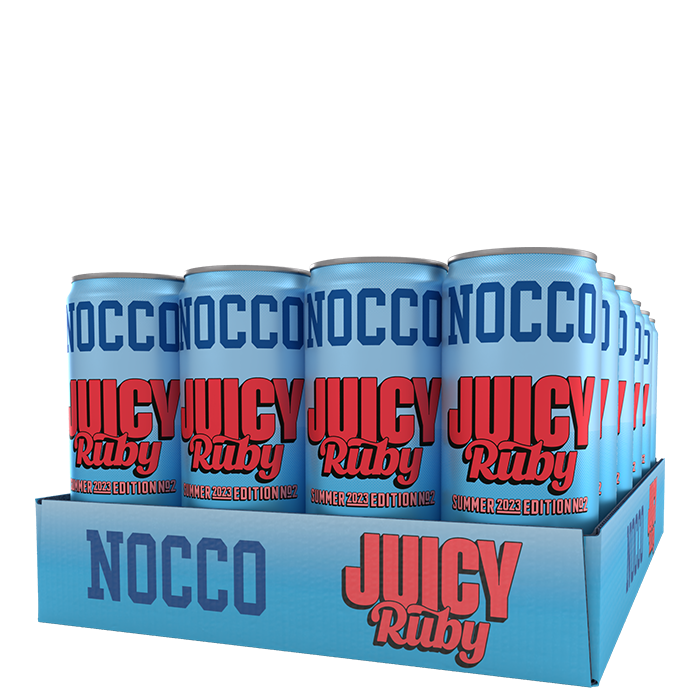 Flak 24 x NOCCO BCAA 330 ml Juicy Ruby