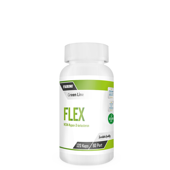 Flex MSM Cissus & Nyponextrakt 120 kapslar