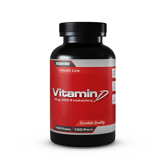 Vitamin D 100 kapslar