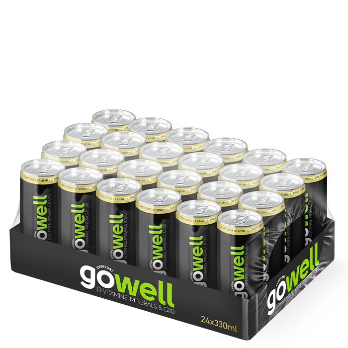 24 x GoWell Funktionsdryck Flak 33 cl cola