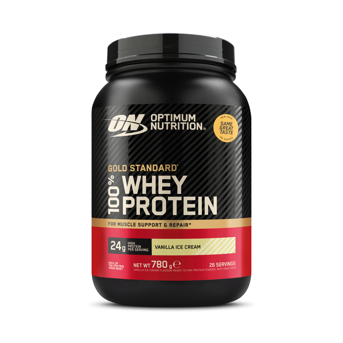 100% Whey Gold Standard Vassleprotein 780 g vanilla_ice_cream