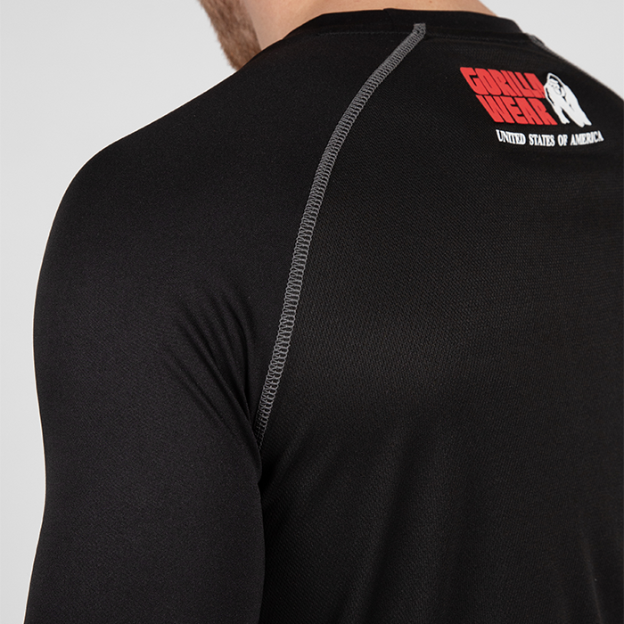 Performance T-Shirt, Black/Grey