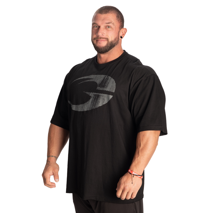 Pump Cover Iron T-shirt Svart Gr&aring;
