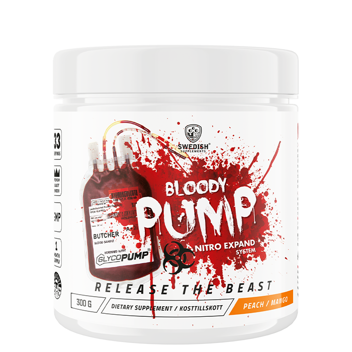 Bloody Pump PWO 300 g peach_mango